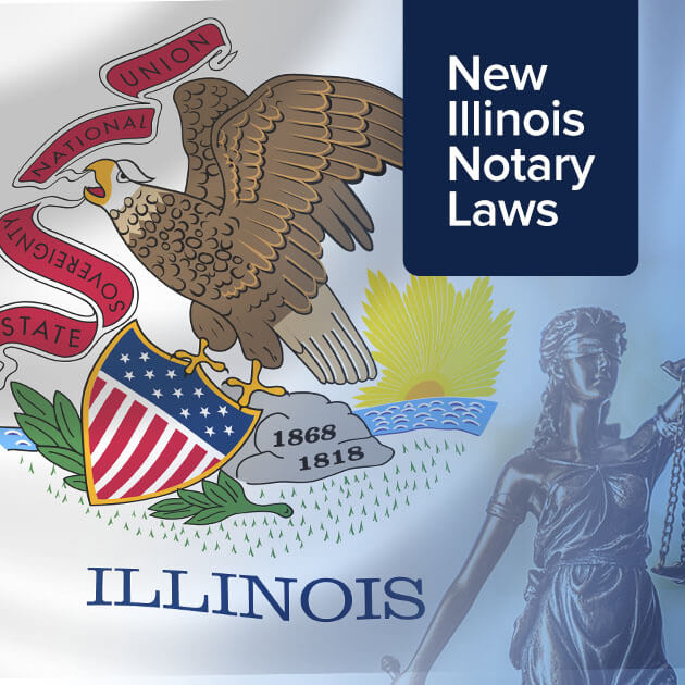 New rules for Illinois Notary seals, certificates and fees